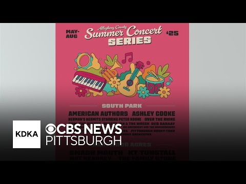 Allegheny County announces 2025 Summer Concert Series lineup