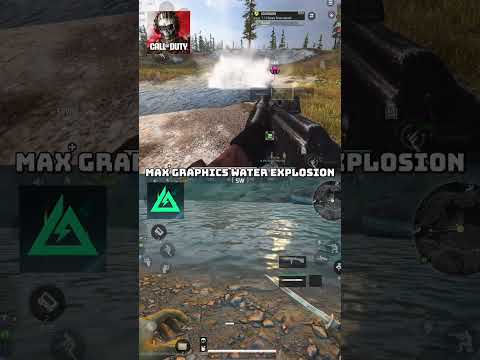 Water Explosion Max Graphics comparison WARZONE MOBILE VS DELTA FORCE MOBILE