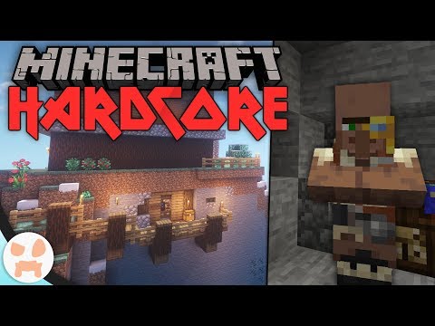 I FOUND A PET VILLAGER! | Minecraft Hardcore Survival Ep. 4