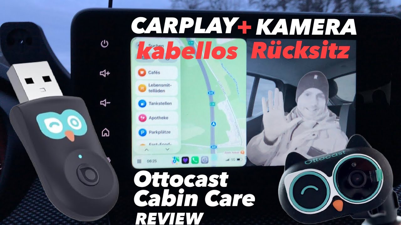 CarPlay & Rücksitz Kamera im Split Screen - Alles im Blick!