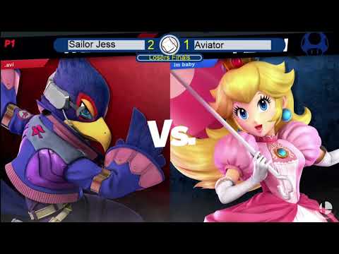 Bread n Butter Weekly #28 Losers Finals: Aviator (Falco) vs Sailor Jess (Peach)