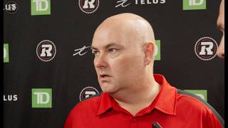 Shawn Burke & Chad Hudson | Post CFL Canadian Draft Media
