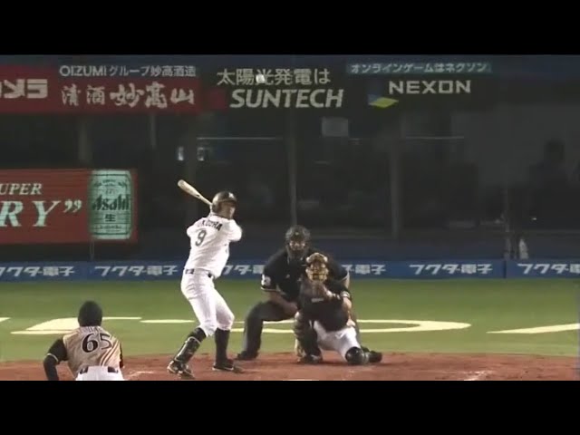 【4回裏】ファイターズ・多田野 超スローボール… マリーンズ・福浦はどう対応する!? 2012/5/8 M-F