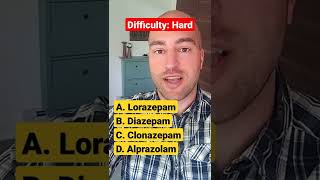 How well do you know BENZODIAZEPINES⁉️🤔 #shorts