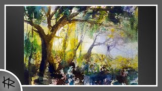 Painting Light! WATERCOLOR landscape - 260