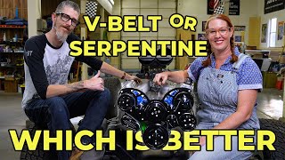 V-Belt vs Serpentine Engine Accessory System Comparison