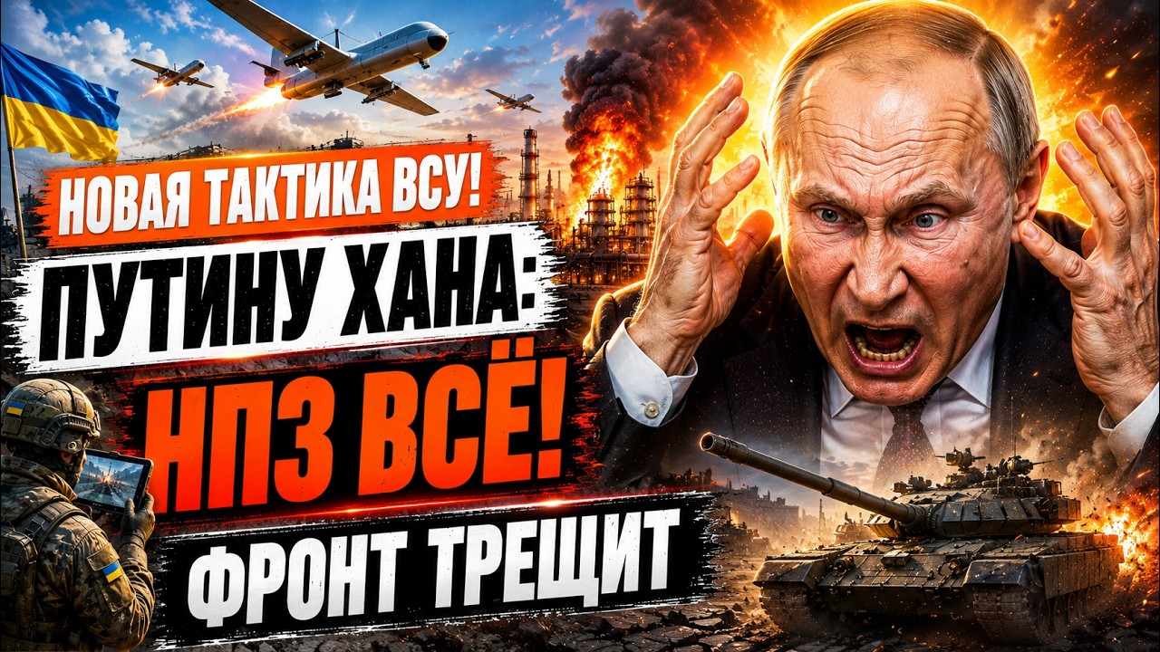 🔥 НПЗ РАЗНОСЯТ ОДИН ЗА ДРУГИМ! В РФ ТОПЛИВНАЯ КАТАСТРОФА! НОВАЯ тактика ВСУ ?
