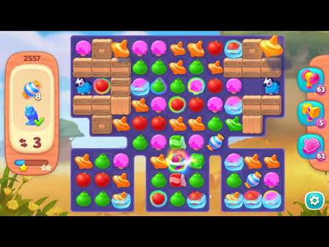 Wildscapes level 2557 🐼 Playrix 👋😘✌️ HD