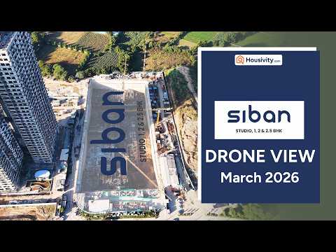 Siban Siban Gift City Drone View | Premium High-Rise Homes in India’s IFSC Smart City/ March 2026 Timeline Image 1