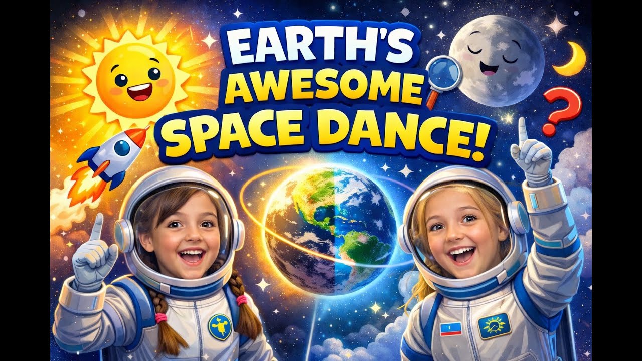 Why Does Earth Go Around the Sun? 🌍☀️ | The Great Space Dance with Ava & Hannah