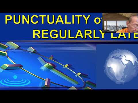 Punctuality of being regularly late