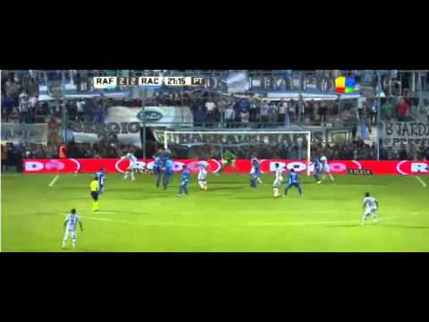 Gol de Federico Anselmo - Doblete - Atletico Rafaela 2 Vs 2Racing Club - Fecha 8 - Liga Argentina
