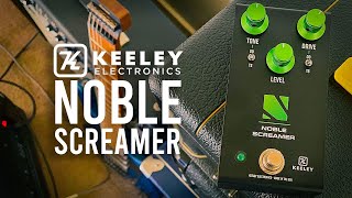 Video thumbnail for Keeley Electronics: NOBLE SCREAMER Overdrive & Boost by Brett Kingman