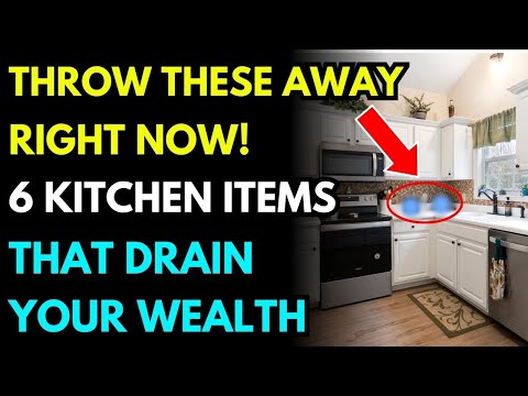 Throw Away These 6 Items From Your Kitchen And Let Luck & Wealth Flood Into Your Home!
