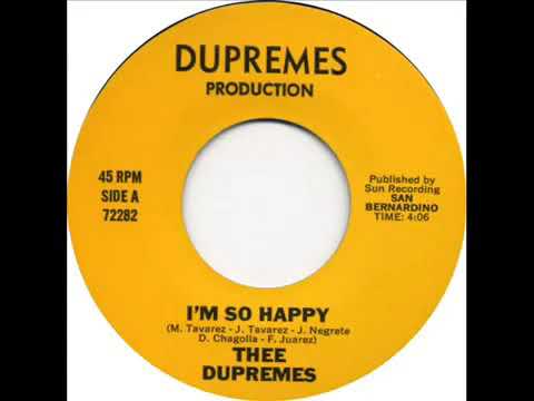 Thee Dupremes - I'm So Happy