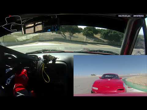 2019 06 02 Laguna Seca Spec Miata T - 6th Place