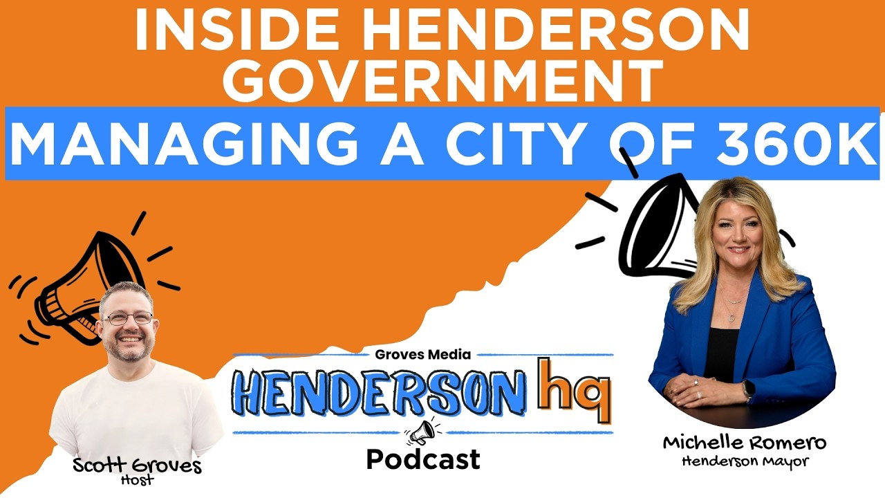 Ep42 Michelle Romero—What It Actually Takes to Run Henderson: The Deals, The Drama, and The 20-Year Plans Nobody Talks About