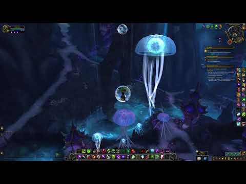 World of Warcraft 8.2 PTR Jumping Jellies World Quest in Nazjatar