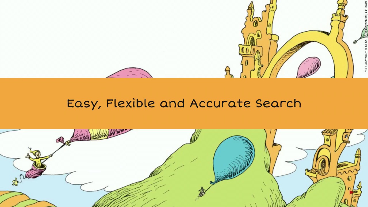 Easy, Flexible and Accurate Drupal 8 Search with Dr. Seuss and Search API
