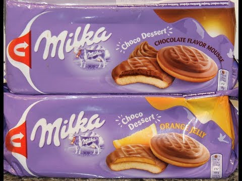 Milka Choco Dessert: Chocolate Flavor Mousse & Orange Jelly Review