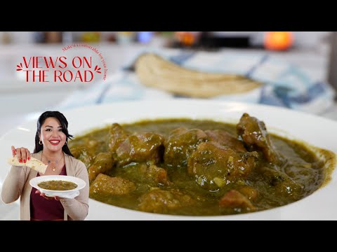 SUPER EASY!!! CHILE VERDE PORK STEW RECIPE - GREEN CHILI STEW | Mexican food recipe