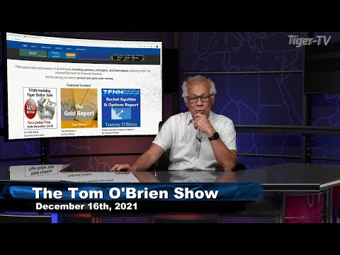 December 16th, Tom O'Brien Show on TFNN - 2021