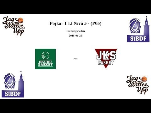 Skuru Basket (P05) mot JKS Basket - 2018-01-20