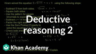 Deductive Reasoning 2