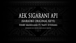 Download lagu Aek Sigarani Api (Karaoke Original Keys) Henry Manullang & Yanti Sitohang #KaraokeLaguBatak mp3 Download lagu Aek Sigarani Api (Karaoke Original Keys) Henry Manullang & Yanti Sitohang #KaraokeLaguBatak mp3