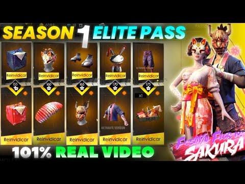 ELITE PASS SEASON 1 IN GARENA FREE FIRE || FREE FIRE ELITE PASS SEASON 1 FULL REVIEW