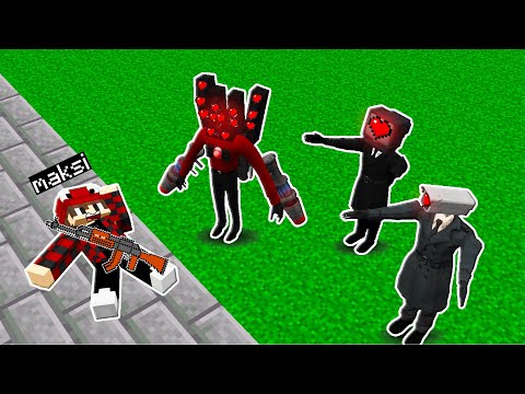 SKİBİDİ KIZ HAYRANLARIM BANA AŞIK OLDU 😱 - Minecraft