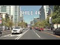Santiago 4K Driving Downtown Chile
