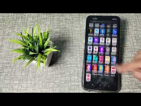 How to set text size in OPPO A74 5G , text size mobile setting