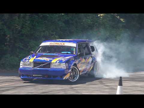 Axel Turbo NEW 3-rotor 20B Volvo 740 DRIFT Machine!