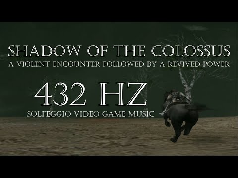 A violent Encounter followed by A revived power | Shadow of the Colossus OST | 9th colossus [432hz]