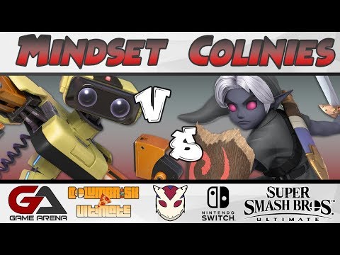 Losers Quarters | [Rematch] Mindset [ROB] vs Colinies [Young Link] | SmashLAN'd 1/11/19