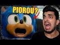 Sonic O Filme 2020 Reação Reaction React Ao Novo Trailer E Ao Novo Visual