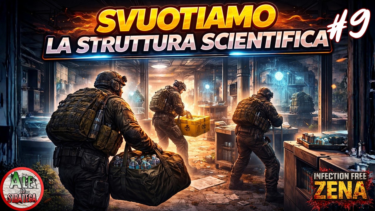 UNA SPEDIZIONE PER LA RICERCA || INFECTION FREE ZENA || RUN 1 #9
