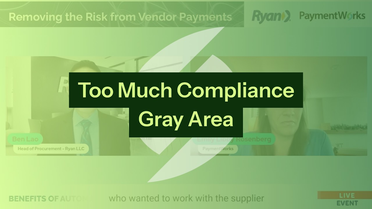 Too Much Compliance Gray Area