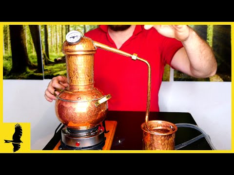 Distill your own liquor – distill alcohol, essential oils and water