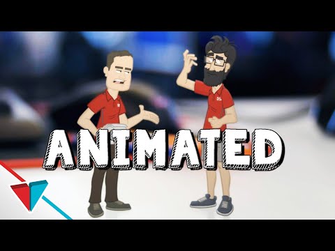 When you turn into a cartoon - Animated