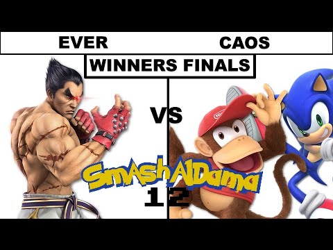 SmashAldama 12 - Ever (Kazuya) vs Caos (Diddy Kong, Sonic) - Winners Finals