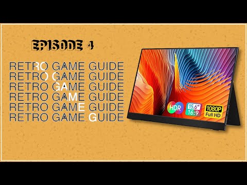 Vilva V156F1 Portable Monitor - RETRO Game Guide Episode 4