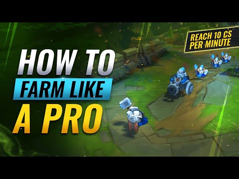 STOP MISSING FREE CS: How to Farm Like a PRO - League of Legends Season 12