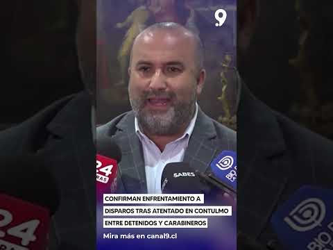 Confirman enfrentamiento a disparos tras atentado en Contulmo entre detenidos y Carabineros