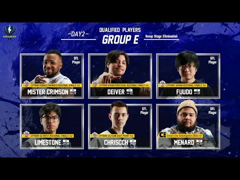Capcom Cup 11 - MENARD, FUUDO, LIMESTONE, DEIVER, CHRISCCH, MISTER CRIMSON - Group E Day 2