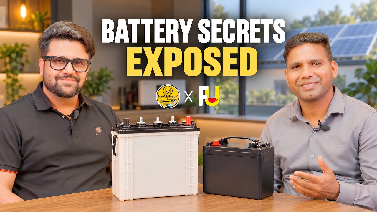 The Truth About Inverter Batteries (That Sellers Won't Tell You) | Maxvolt | Founder Unfiltered