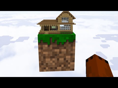 Doni Extra - Minecraft Skyblock, But you can build a house on ONE BLOCK...