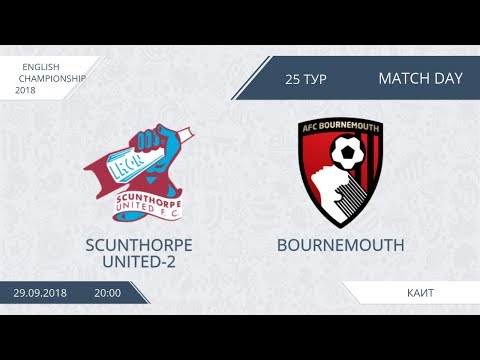 AFL18. England. Championship. Day 25. Scuntjorpe United-2 - Bournemouth