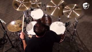 Pork Pie Hip Pig drum set with Maple/Brass P'Lux snare